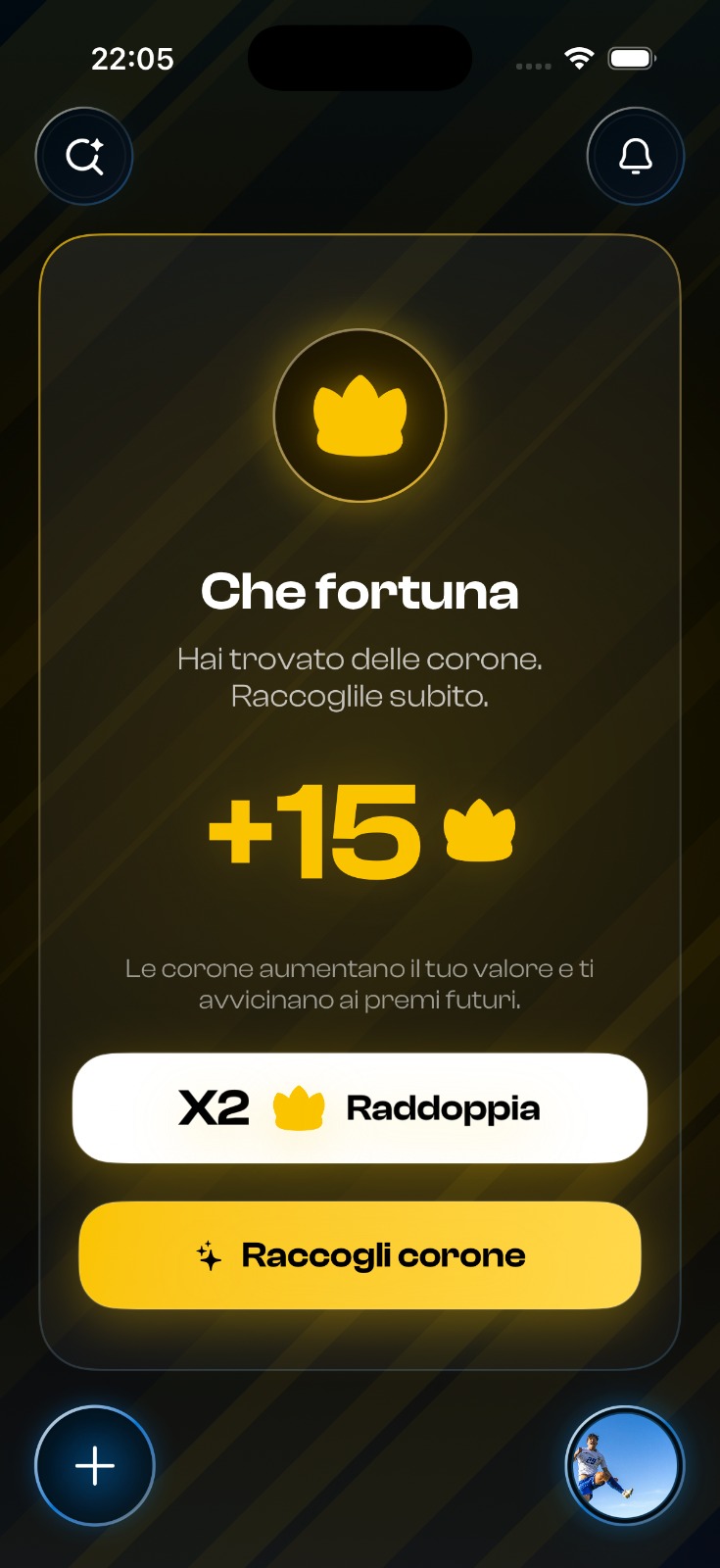 Mockup Crone e premi