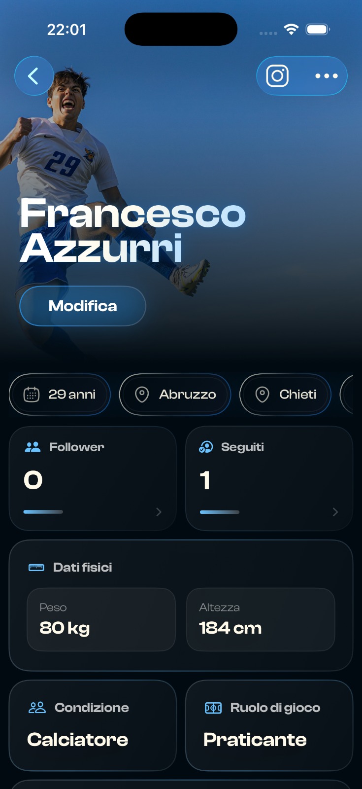 Mockup Profilo Digitale